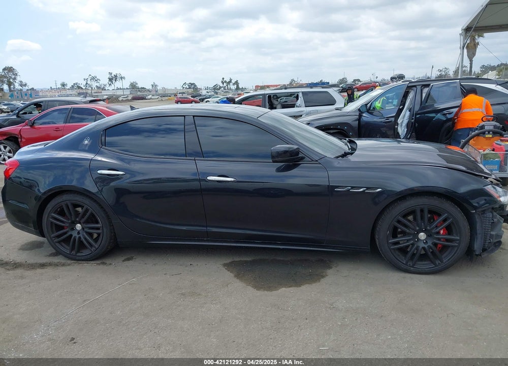 2014 MASERATI GHIBLI S Q4 VIN: ZAM57RTA0E1101059