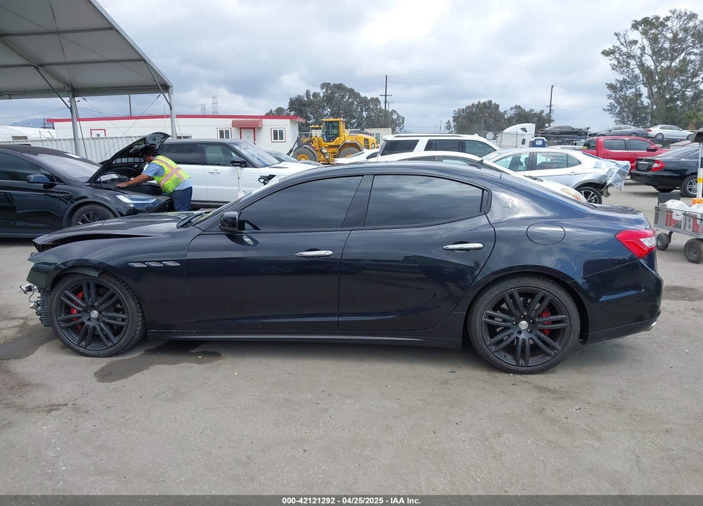 2014 MASERATI GHIBLI S Q4 VIN: ZAM57RTA0E1101059