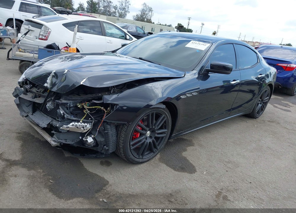 2014 MASERATI GHIBLI S Q4 VIN: ZAM57RTA0E1101059