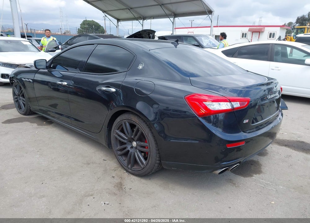 2014 MASERATI GHIBLI S Q4 VIN: ZAM57RTA0E1101059