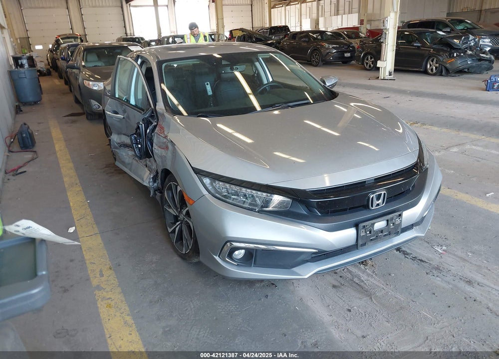 2021 HONDA CIVIC TOURING VIN: 19XFC1F97ME202456