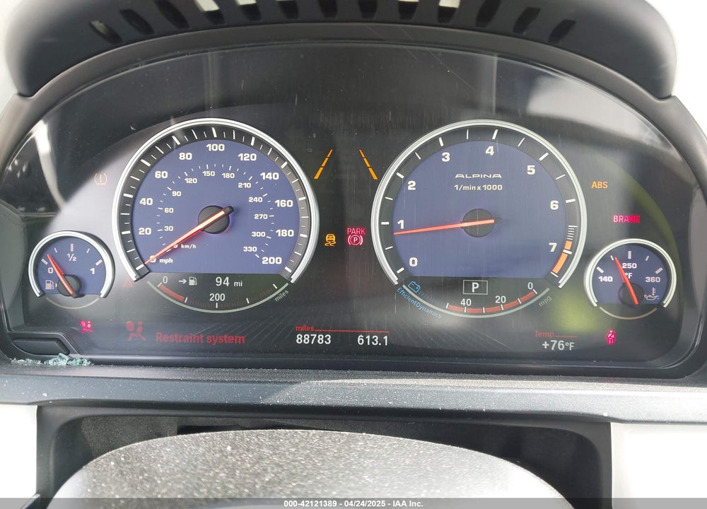 2015 BMW 7 SERIES VIN: WBAYE8C52FD785162