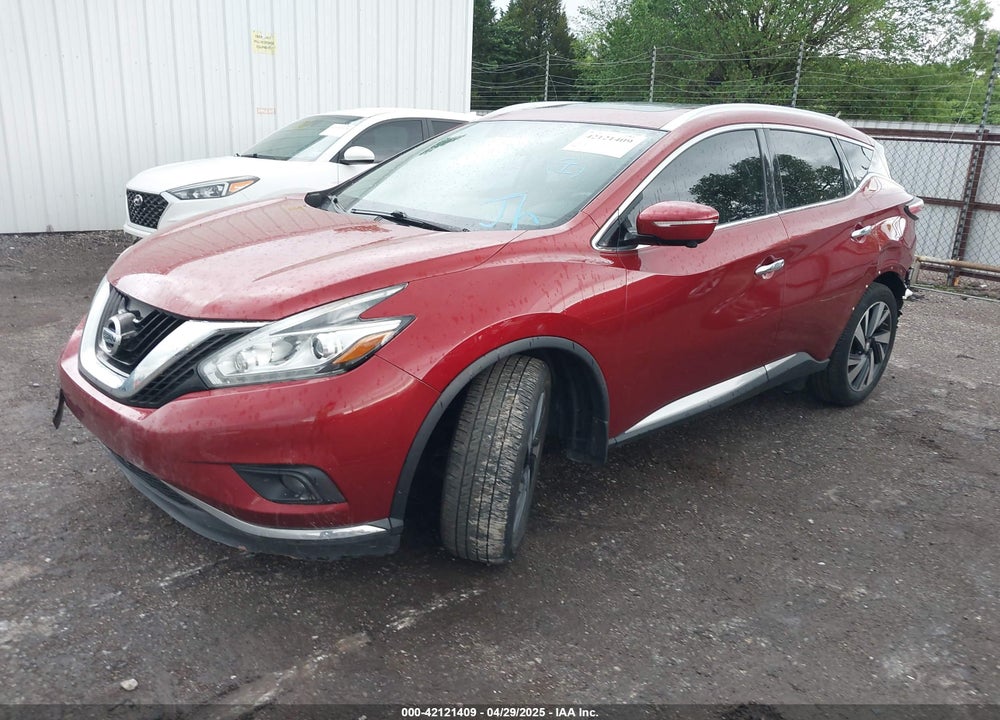 2015 NISSAN MURANO PLATINUM VIN: 5N1AZ2MG7FN267995
