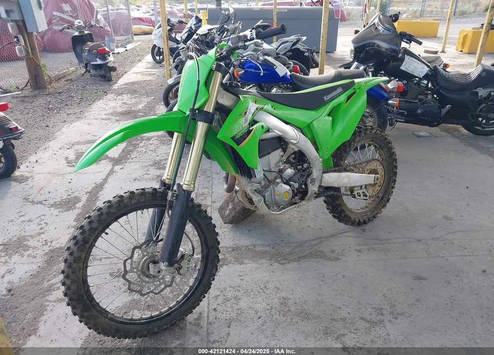 2022 KAWASAKI KX450 F VIN: JKAKXGJC3NA028957