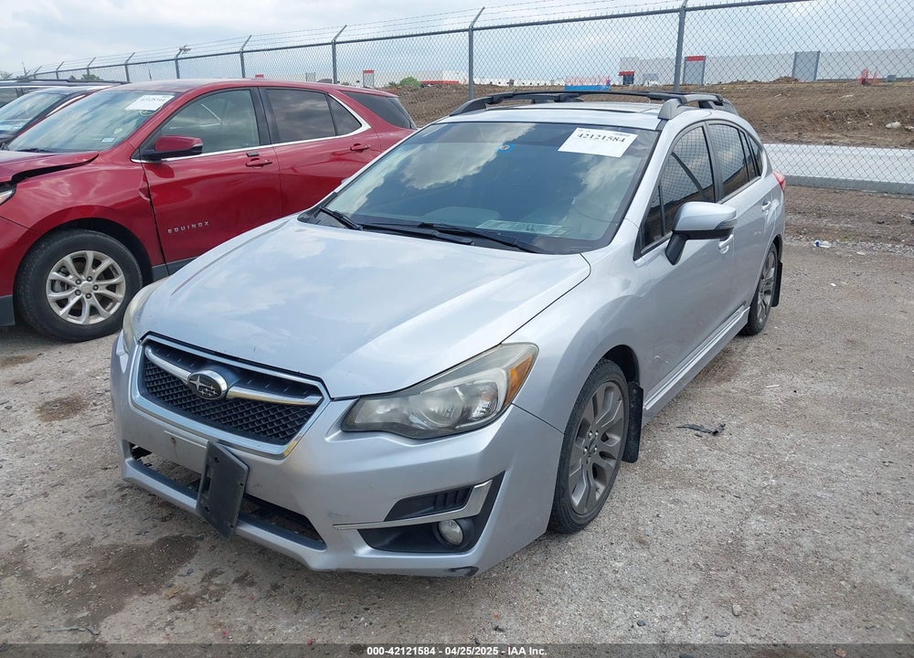 2015 SUBARU IMPREZA VIN: JF1GPAW68F8241249