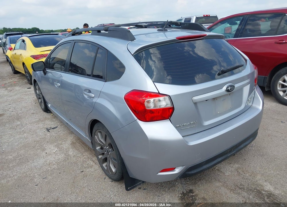 2015 SUBARU IMPREZA VIN: JF1GPAW68F8241249