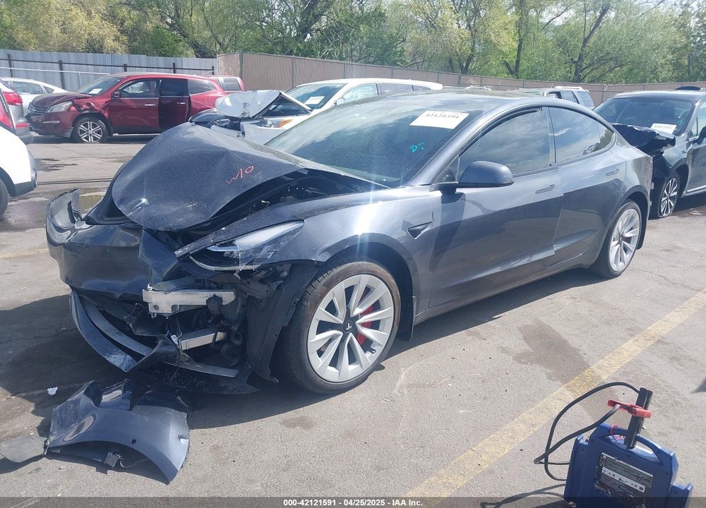 2022 TESLA MODEL 3 REAR-WHEEL DRIVE VIN: 5YJ3E1EA4NF296848