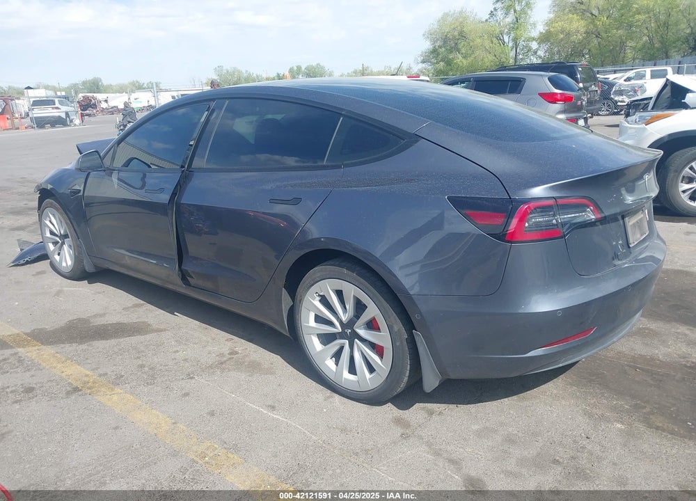 2022 TESLA MODEL 3 REAR-WHEEL DRIVE VIN: 5YJ3E1EA4NF296848