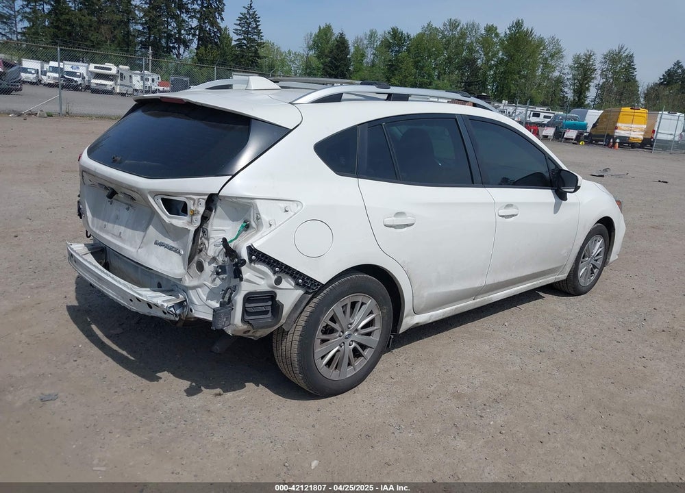 2018 SUBARU IMPREZA VIN: 4S3GTAD68J3736145