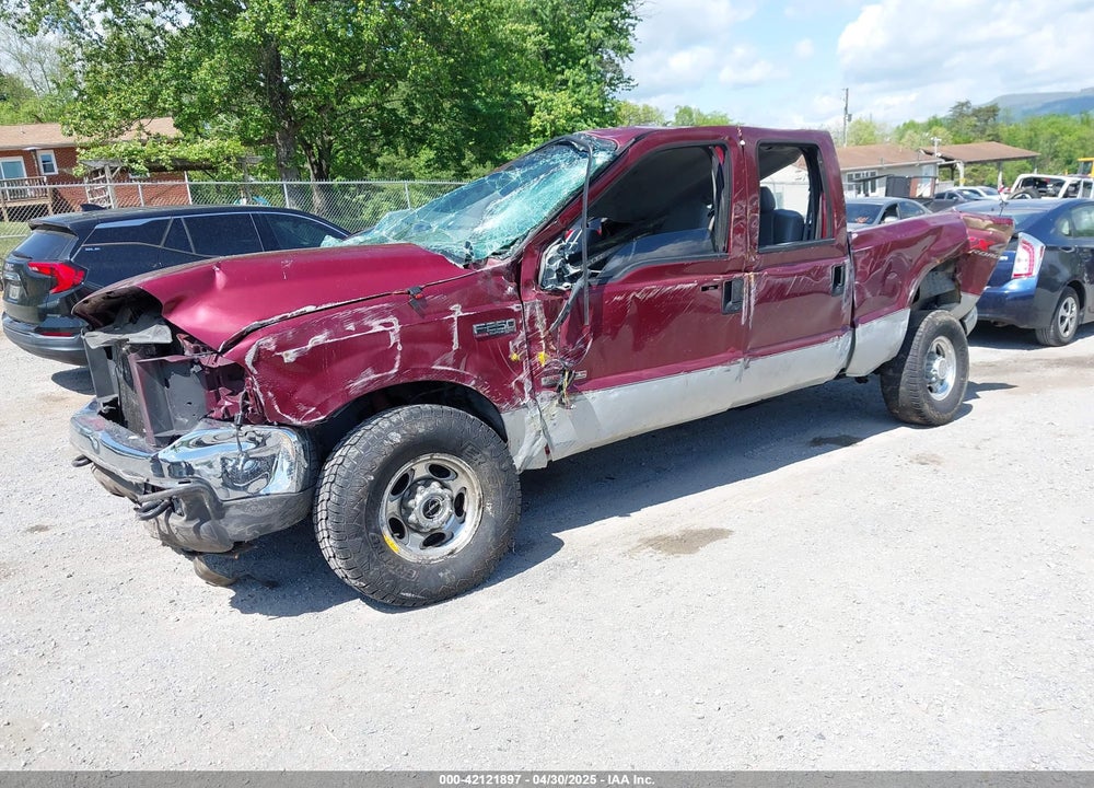 2004 FORD F-250 LARIAT/XL/XLT VIN: 1FTNW21P74EC16481