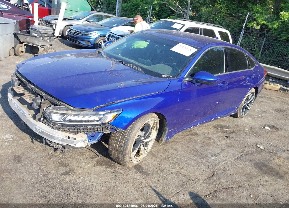 2020 HONDA ACCORD SPORT VIN: 1HGCV1F35LA015048