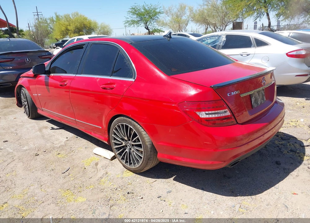 2008 MERCEDES-BENZ C CLASS VIN: WDDGF54X68R031106