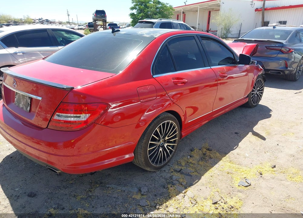 2008 MERCEDES-BENZ C CLASS VIN: WDDGF54X68R031106