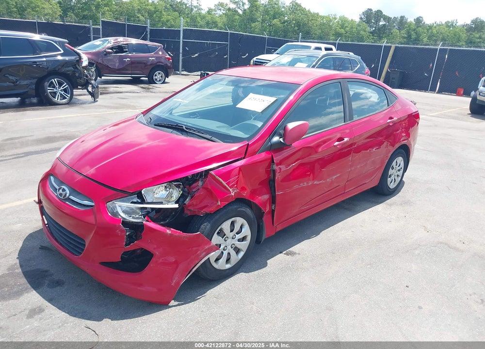 2016 HYUNDAI ACCENT VIN: KMHCT4AE6GU067173