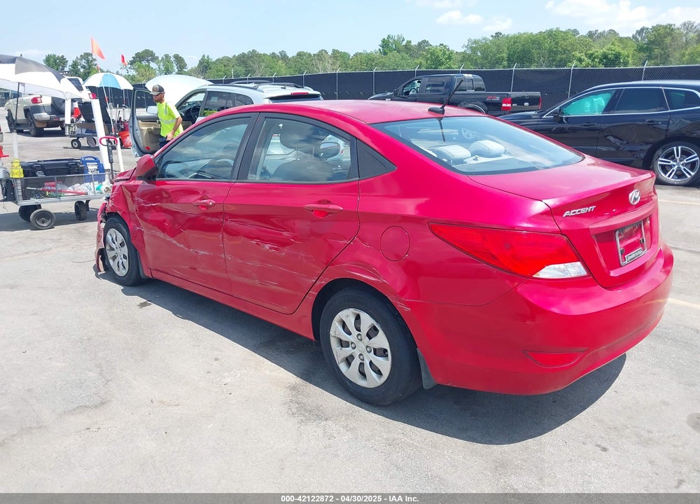 2016 HYUNDAI ACCENT VIN: KMHCT4AE6GU067173