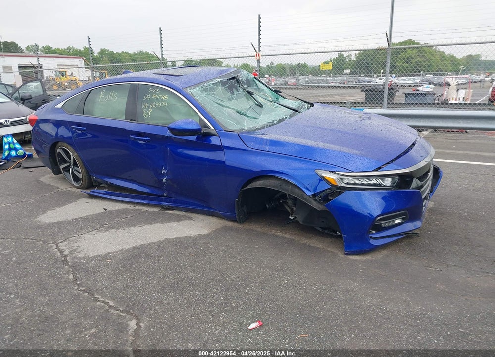 2018 HONDA ACCORD SPORT 2.0T VIN: 1HGCV2F31JA023859