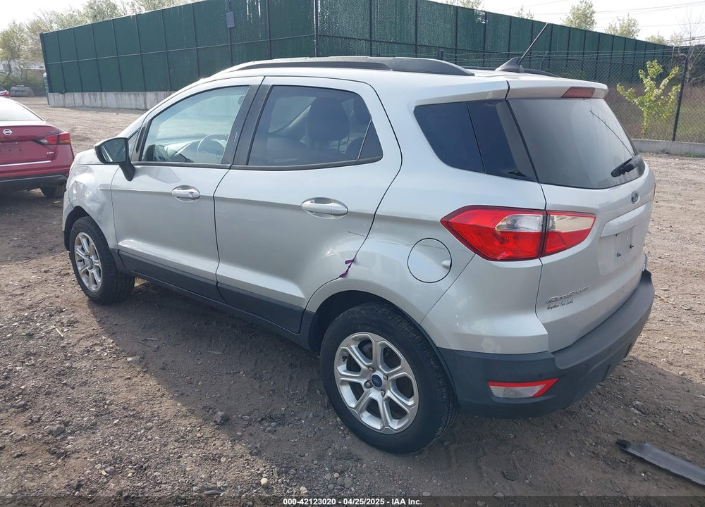 2019 FORD ECOSPORT VIN: MAJ6S3GL8KC258683