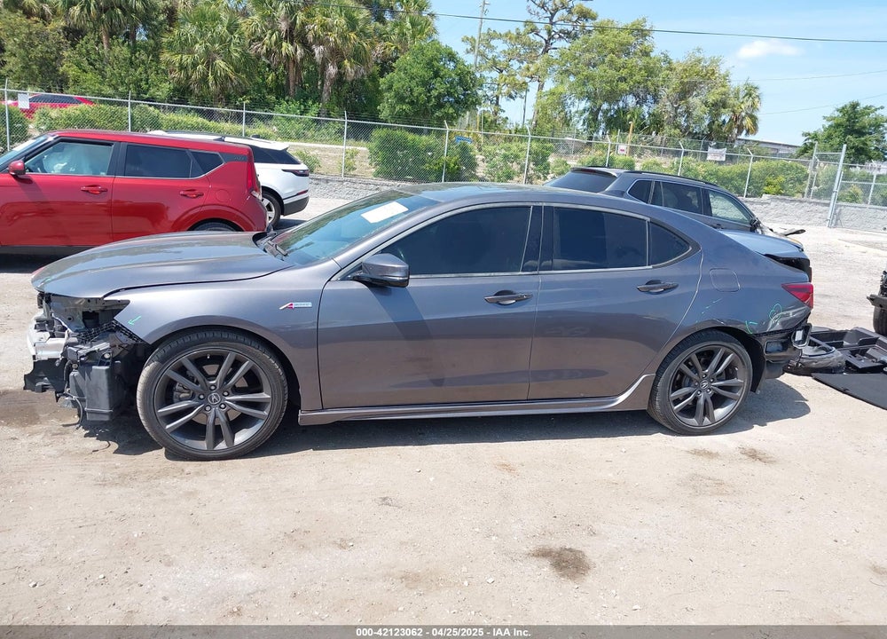 2020 ACURA TLX A-SPEC/A-SPEC W/RED LEATHER VIN: 19UUB1F66LA000520