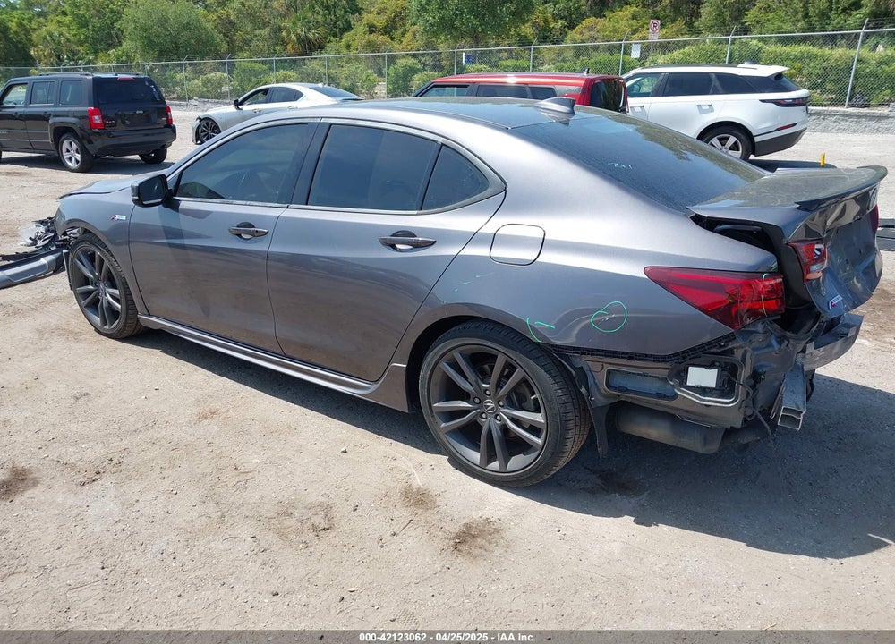 2020 ACURA TLX A-SPEC/A-SPEC W/RED LEATHER VIN: 19UUB1F66LA000520