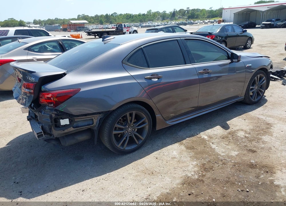 2020 ACURA TLX A-SPEC/A-SPEC W/RED LEATHER VIN: 19UUB1F66LA000520