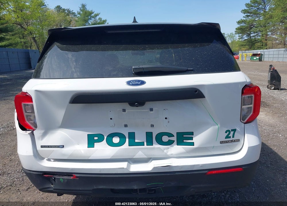 2022 FORD POLICE INTERCEPTOR VIN: 1FM5K8AB2NGC42586