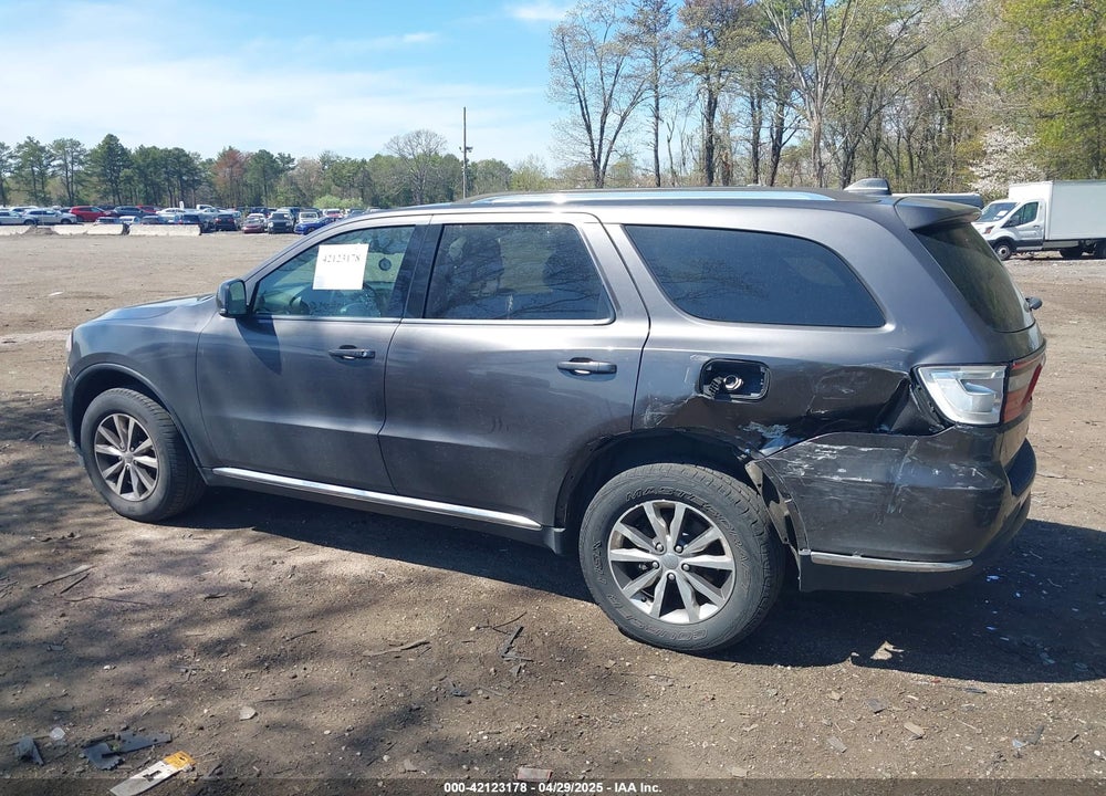 2016 DODGE DURANGO VIN: 1C4RDJDG4GC411242
