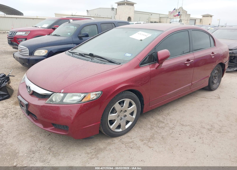 2011 HONDA CIVIC LX VIN: 2HGFA1F53BH536232