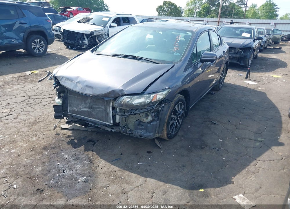 2014 HONDA CIVIC VIN: 19XFB2F89EE048575