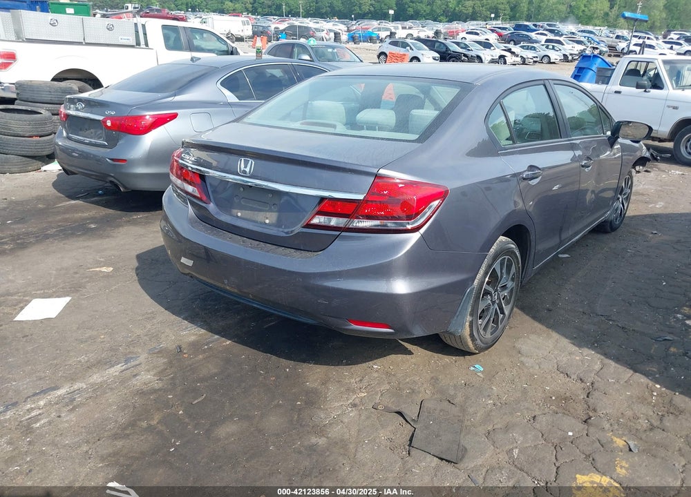 2014 HONDA CIVIC VIN: 19XFB2F89EE048575