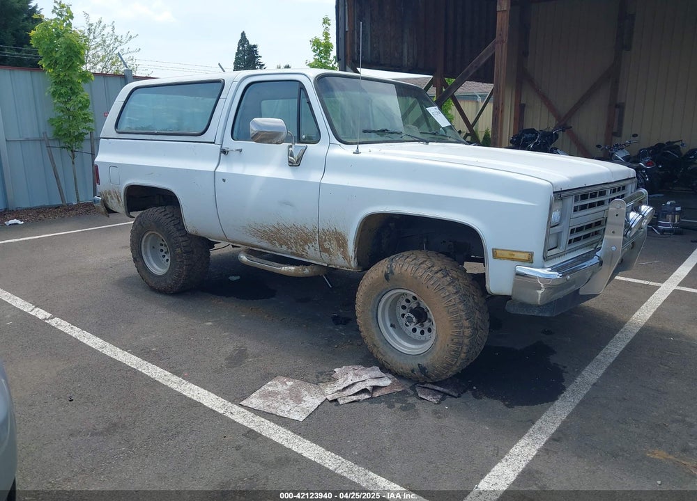 1988 CHEVROLET BLAZER V10 VIN: 1GNEV18K6JF164622