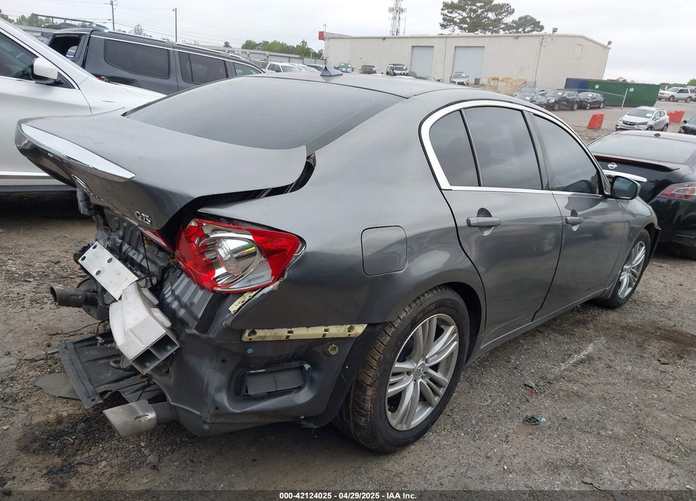 2012 INFINITI G25 VIN: JN1DV6AP8CM813118