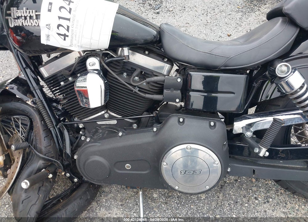 2017 HARLEY-DAVIDSON FXDB DYNA STREET BOB VIN: 1HD1GXM10HC316955