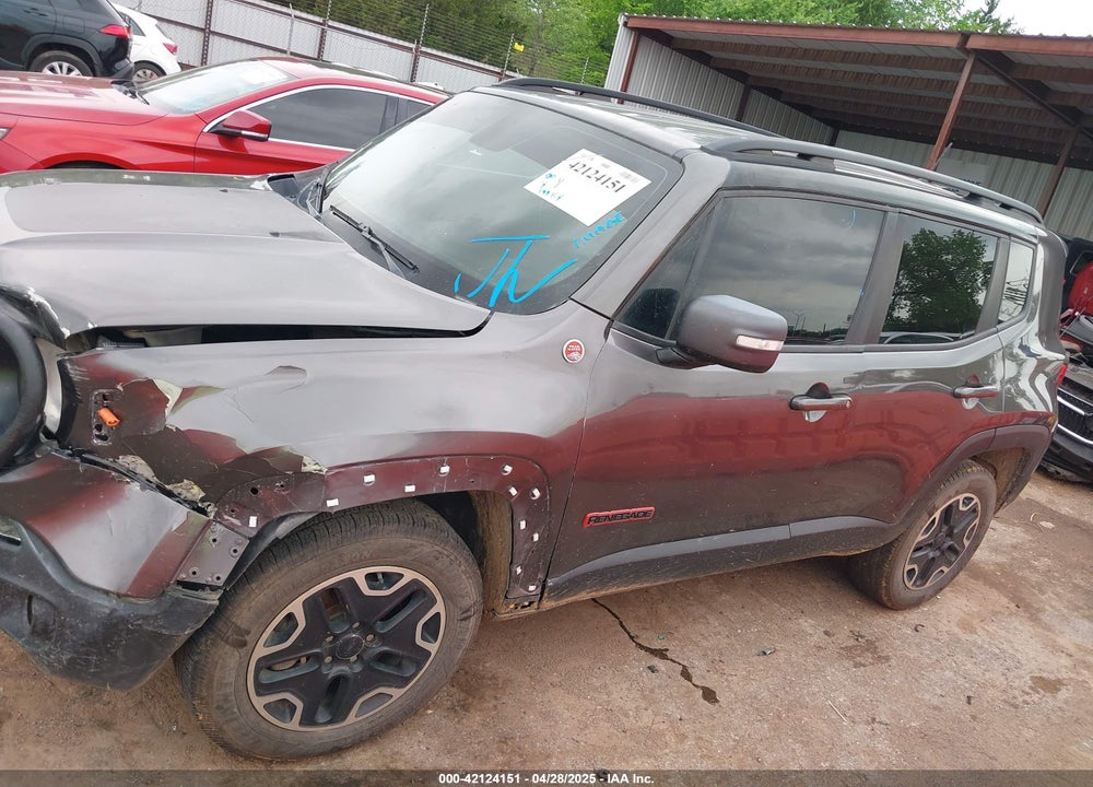 2016 JEEP RENEGADE TRAILHAWK VIN: ZACCJBCT8GPD58222