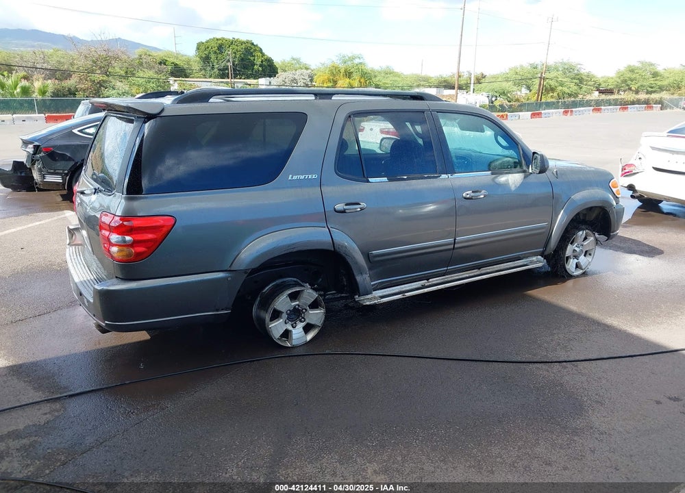 2004 TOYOTA SEQUOIA LIMITED V8 VIN: 5TDZT38A34S234276
