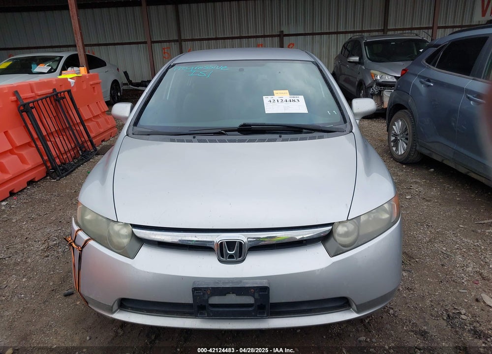 2007 HONDA CIVIC LX VIN: 1HGFA16537L044164