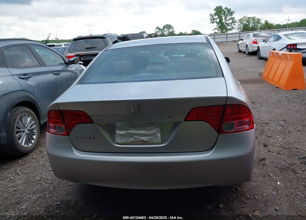 2007 HONDA CIVIC LX VIN: 1HGFA16537L044164