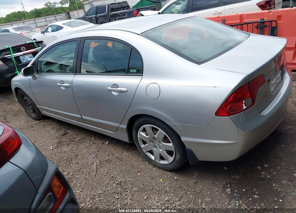 2007 HONDA CIVIC LX VIN: 1HGFA16537L044164