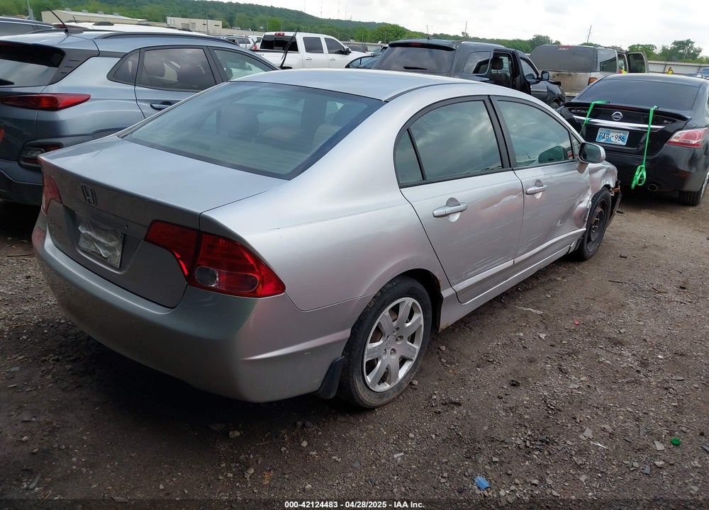 2007 HONDA CIVIC LX VIN: 1HGFA16537L044164