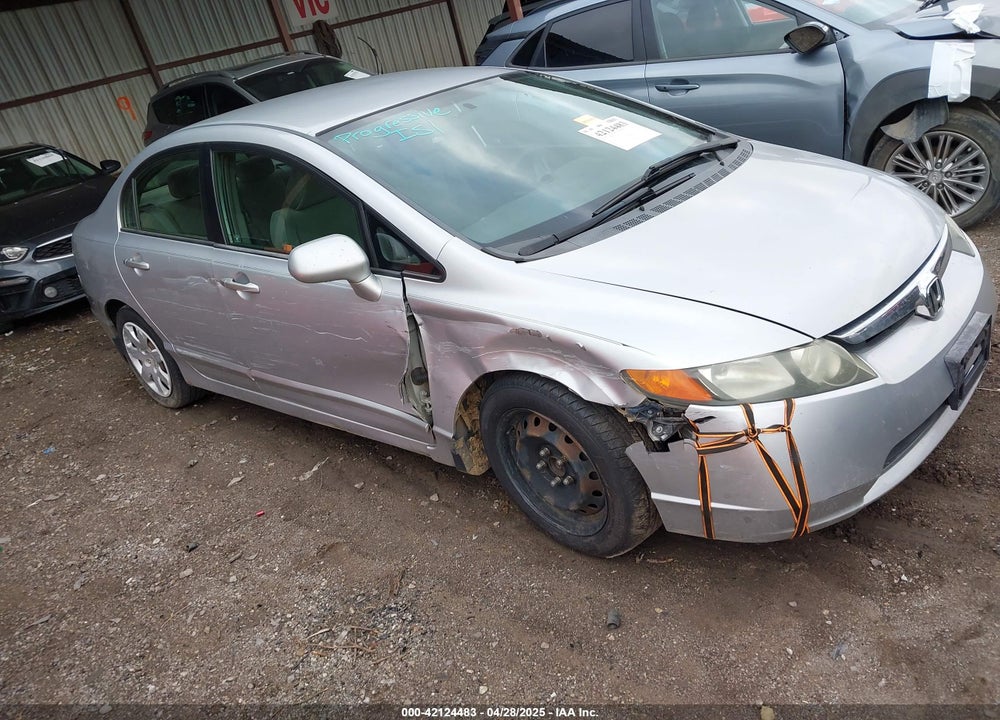 2007 HONDA CIVIC LX VIN: 1HGFA16537L044164