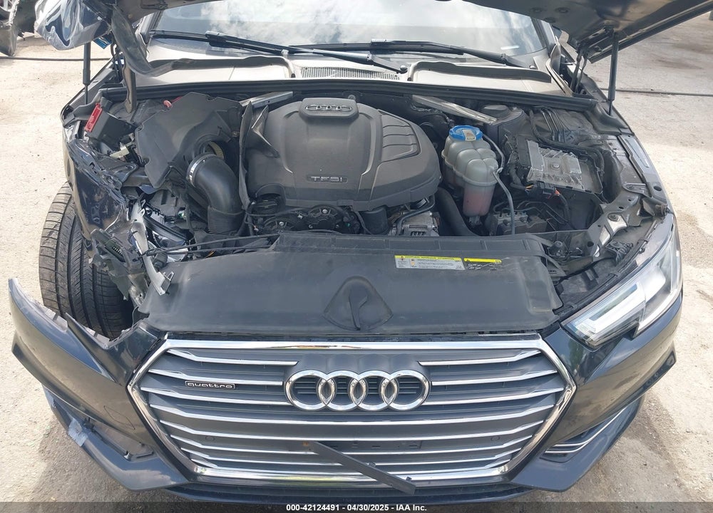 2017 AUDI A4 VIN: WAUENAF40HN063957