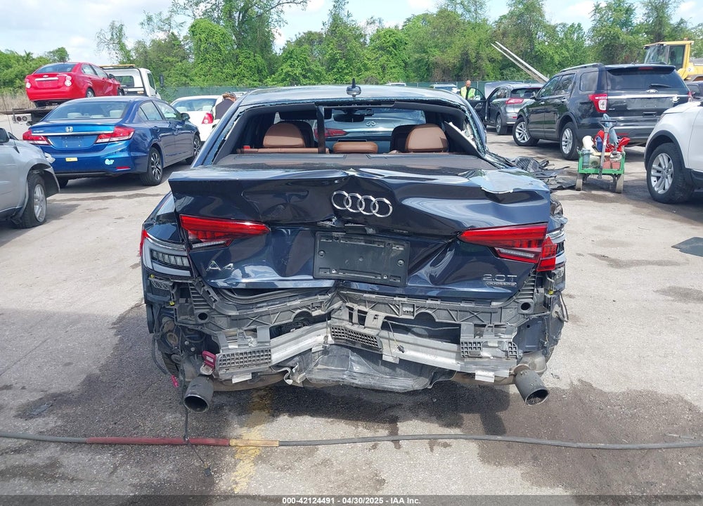 2017 AUDI A4 VIN: WAUENAF40HN063957