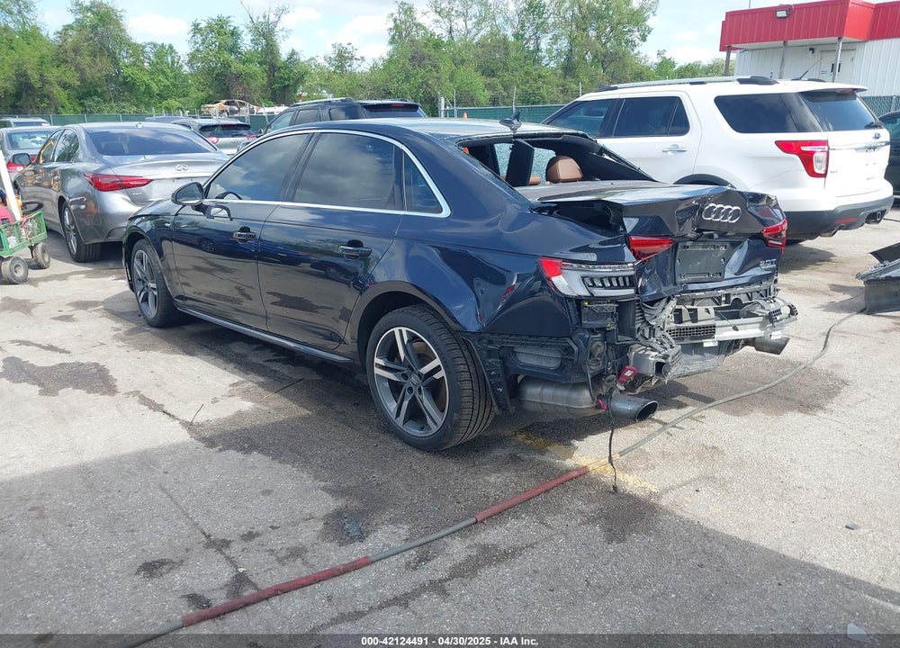 2017 AUDI A4 VIN: WAUENAF40HN063957