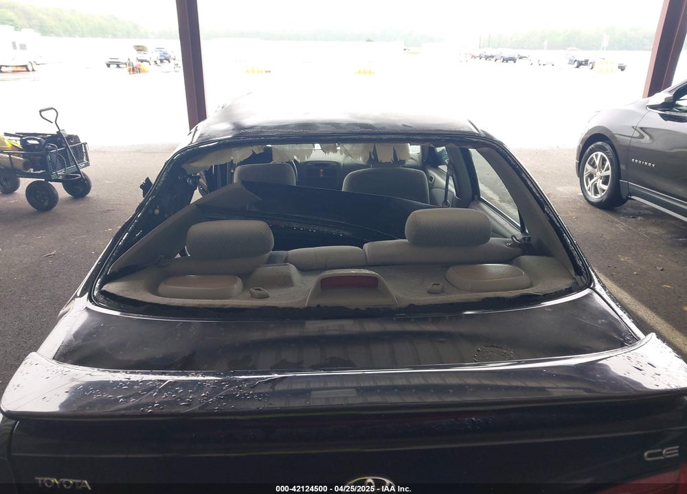 2000 TOYOTA COROLLA CE VIN: 2T1BR12E4YC382631
