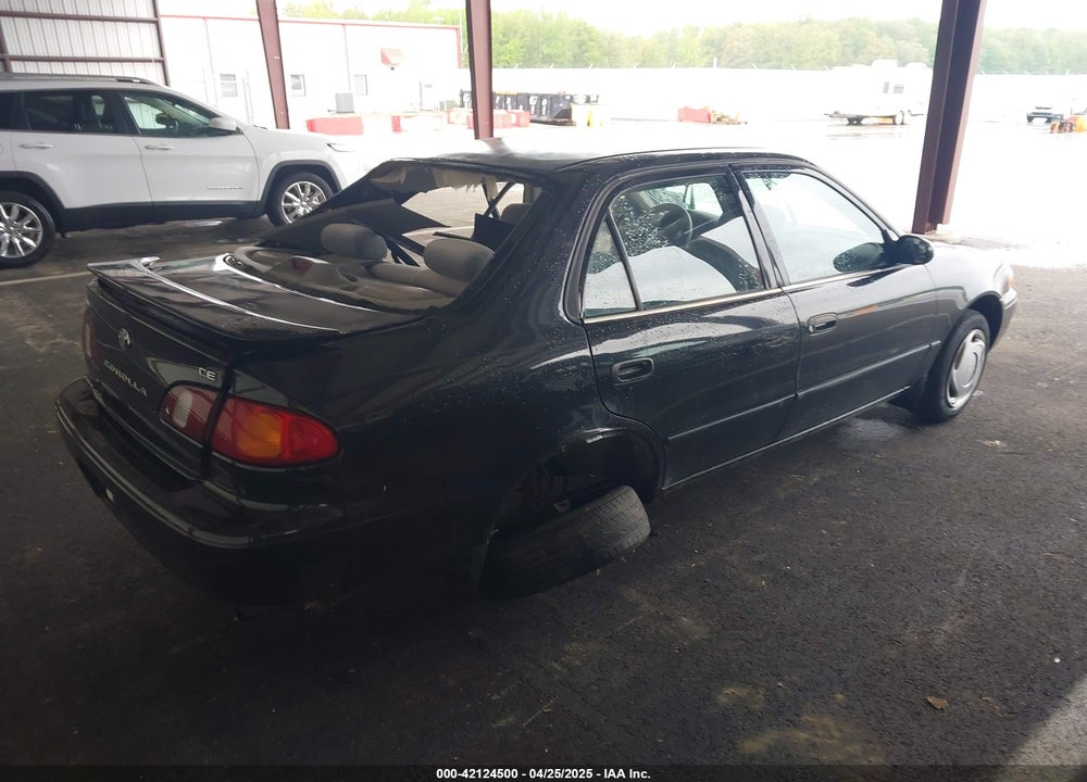 2000 TOYOTA COROLLA CE VIN: 2T1BR12E4YC382631