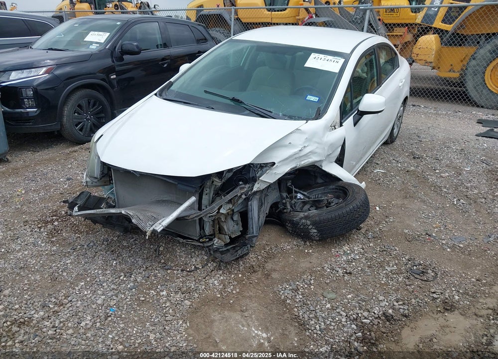 2013 HONDA CIVIC VIN: 2HGFB2F52DH599943