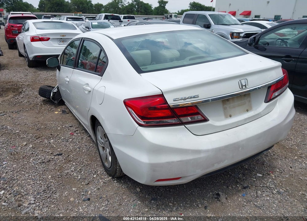 2013 HONDA CIVIC VIN: 2HGFB2F52DH599943