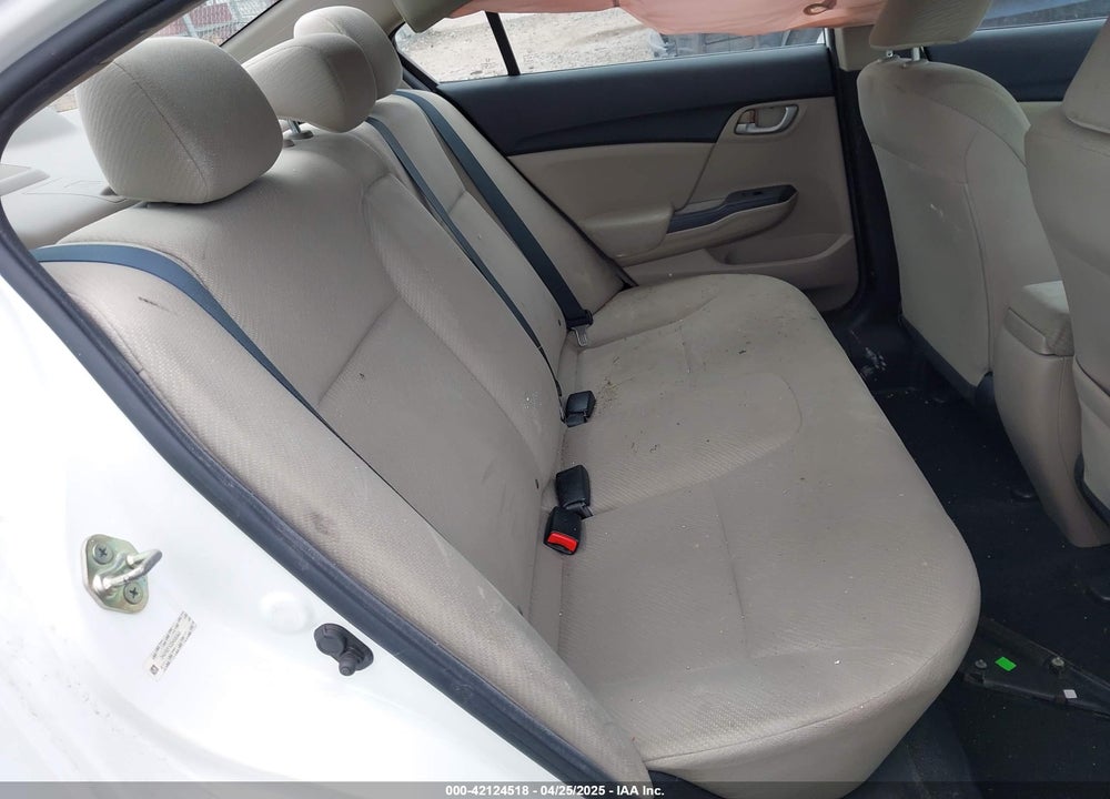 2013 HONDA CIVIC VIN: 2HGFB2F52DH599943