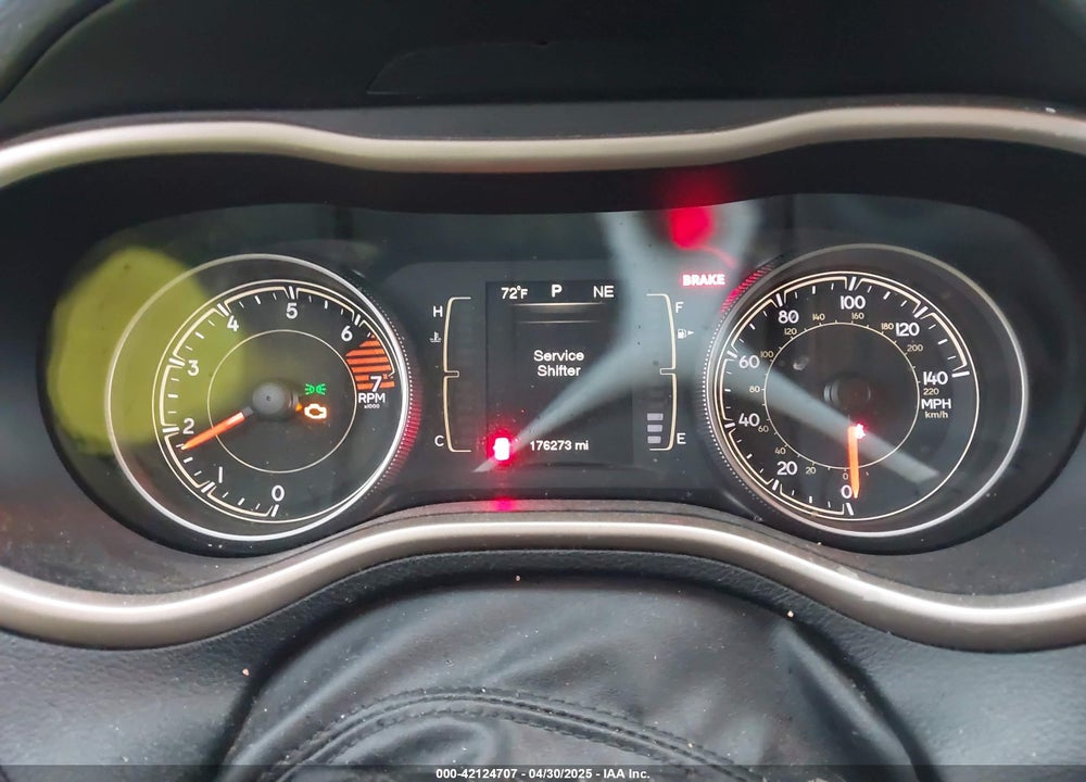 2016 CHEROKEE JEEP  LATITUDE VIN: 1C4PJLCB8GW370078