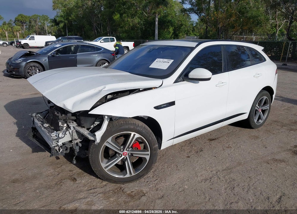 2020 JAGUAR F-PACE R-SPORT P250 AWD AUTOMATIC VIN: SADCL2FX9LA628825