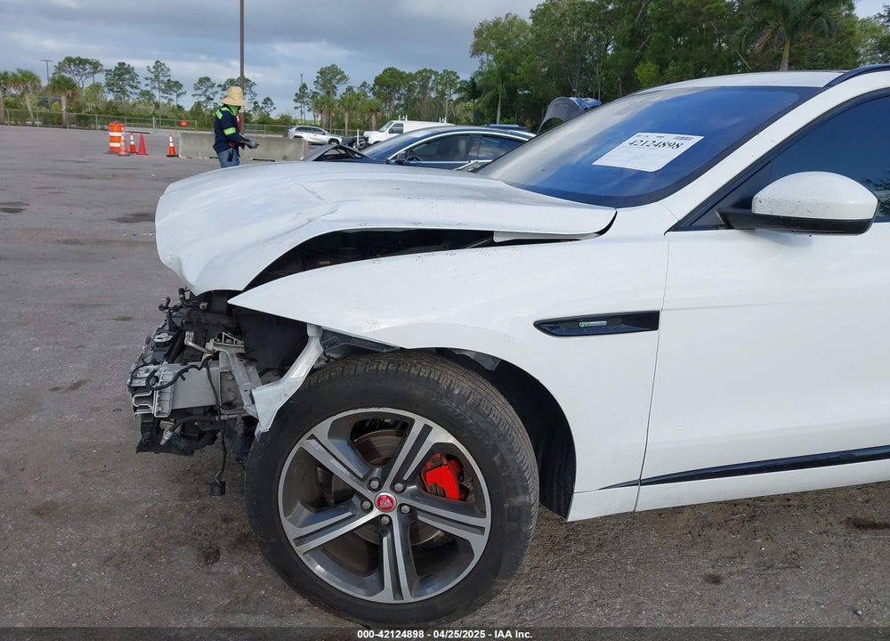2020 JAGUAR F-PACE R-SPORT P250 AWD AUTOMATIC VIN: SADCL2FX9LA628825
